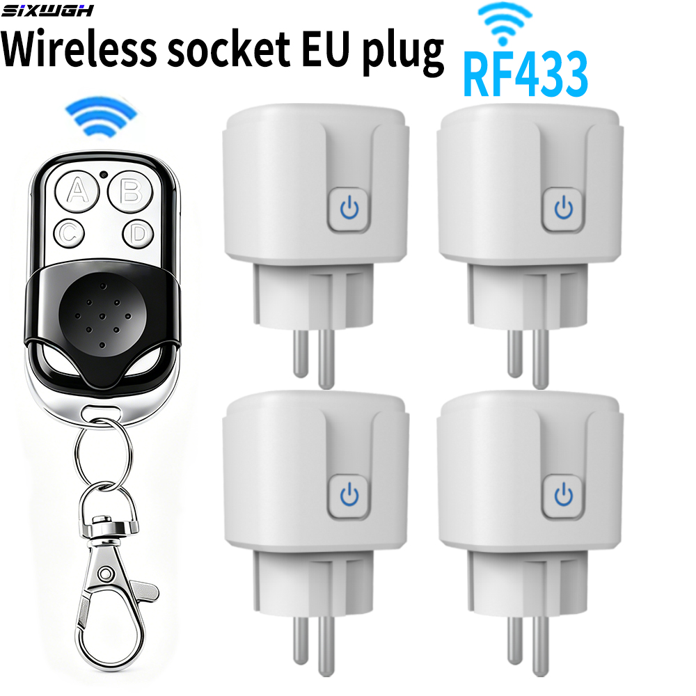 Smart Home Europe - RF433 Smart Plug EU FR Wireless