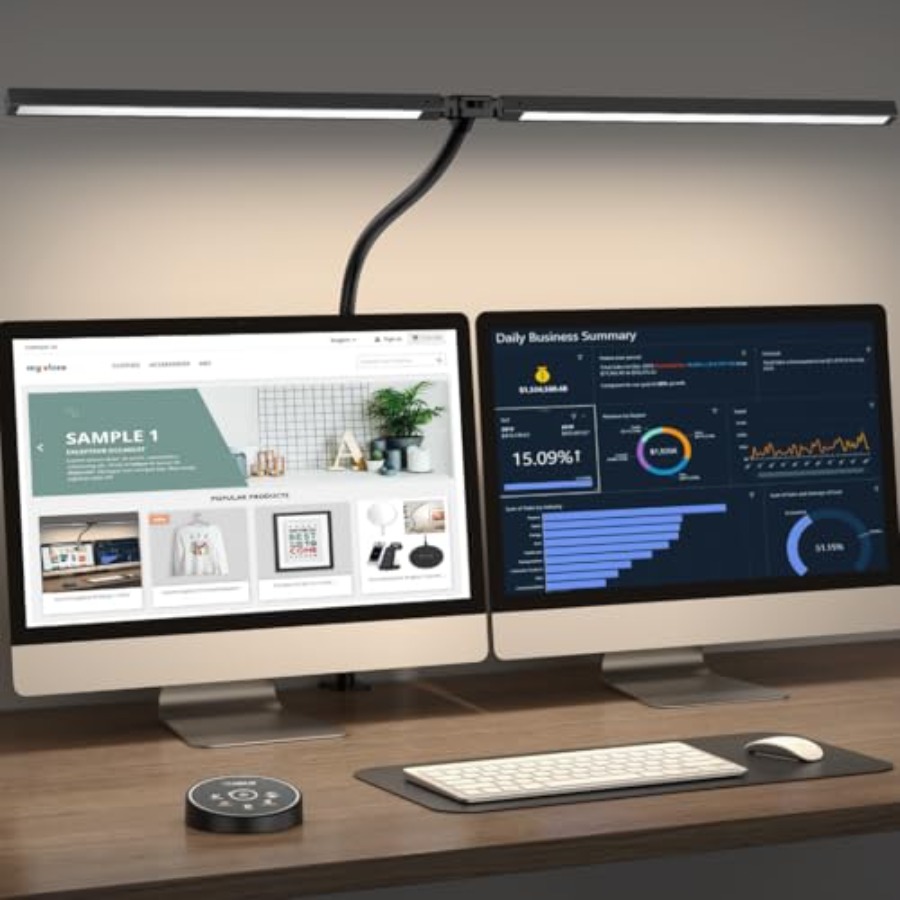 Smart Home Monitor - Led Desk Lamp for Office Home