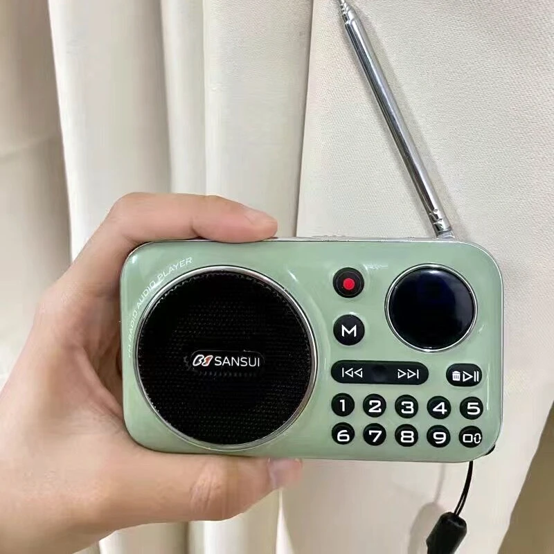 Smart Elderly Home - Portable Bluetooth 5 0 Radio Speaker