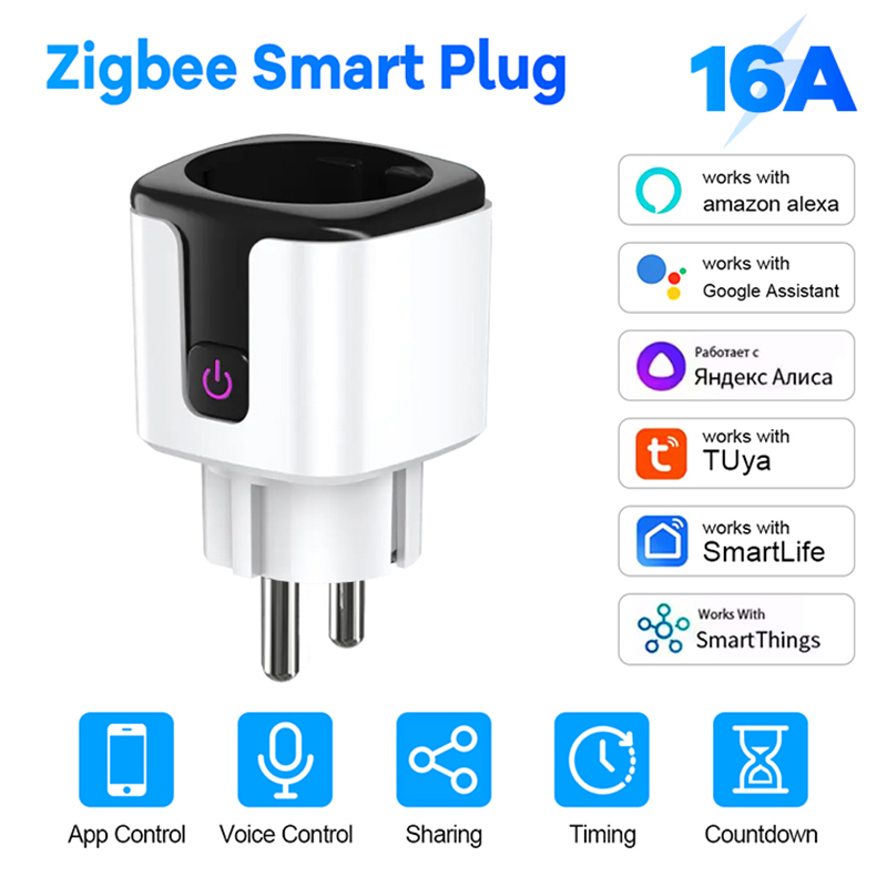 Smart Home Vimar - Zigbee Smart Plug 16A 20A EU