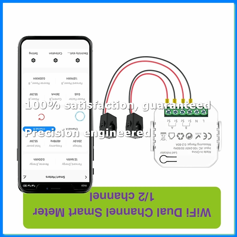 Smart Home In Us - Tuya Wifi Smart Power Meter with