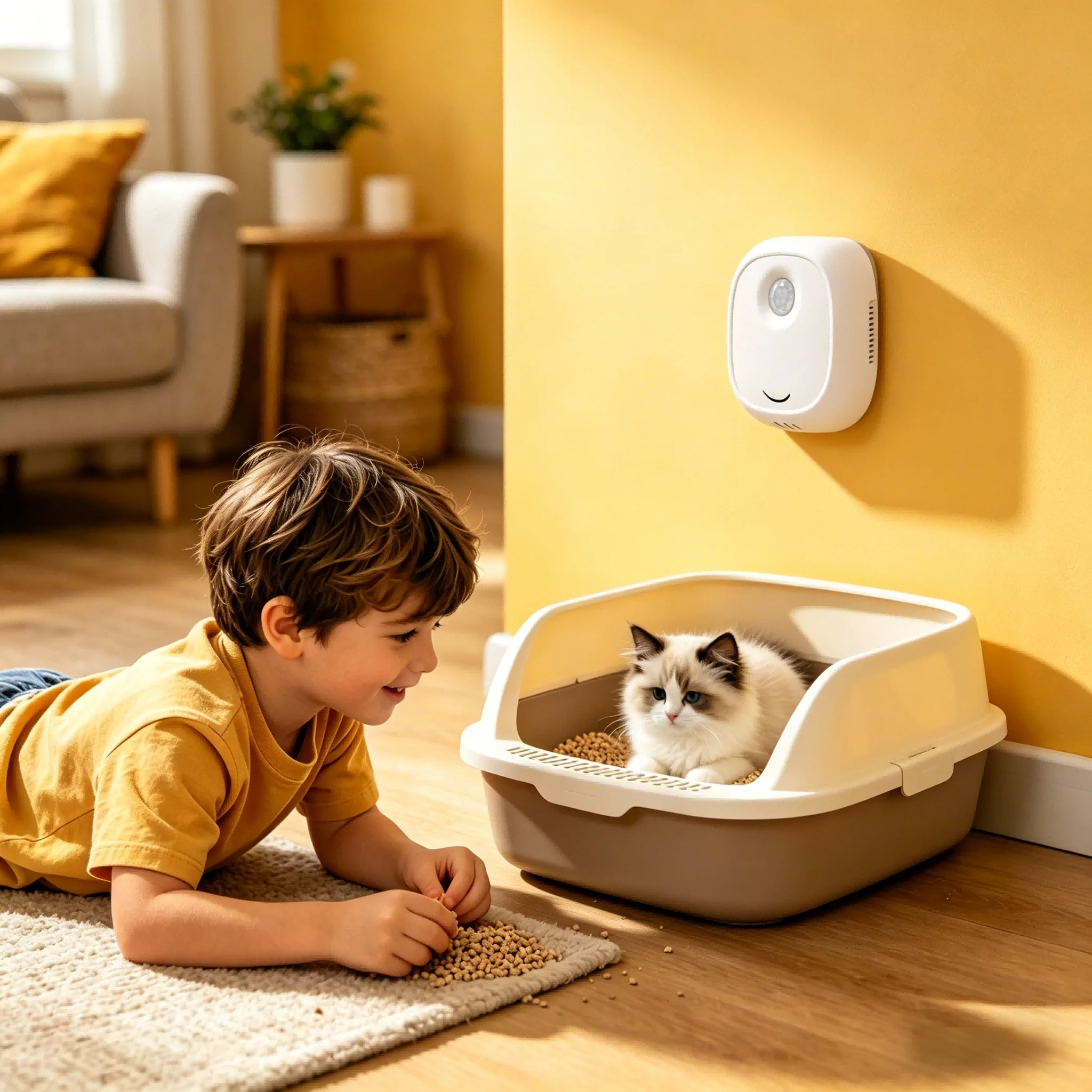 Smart Air Purifier - Smart Negative Ion Air Purifier for