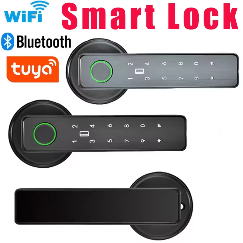 Smart Home Door Lock - WiFi Remote Control Tuya SmartLife APP