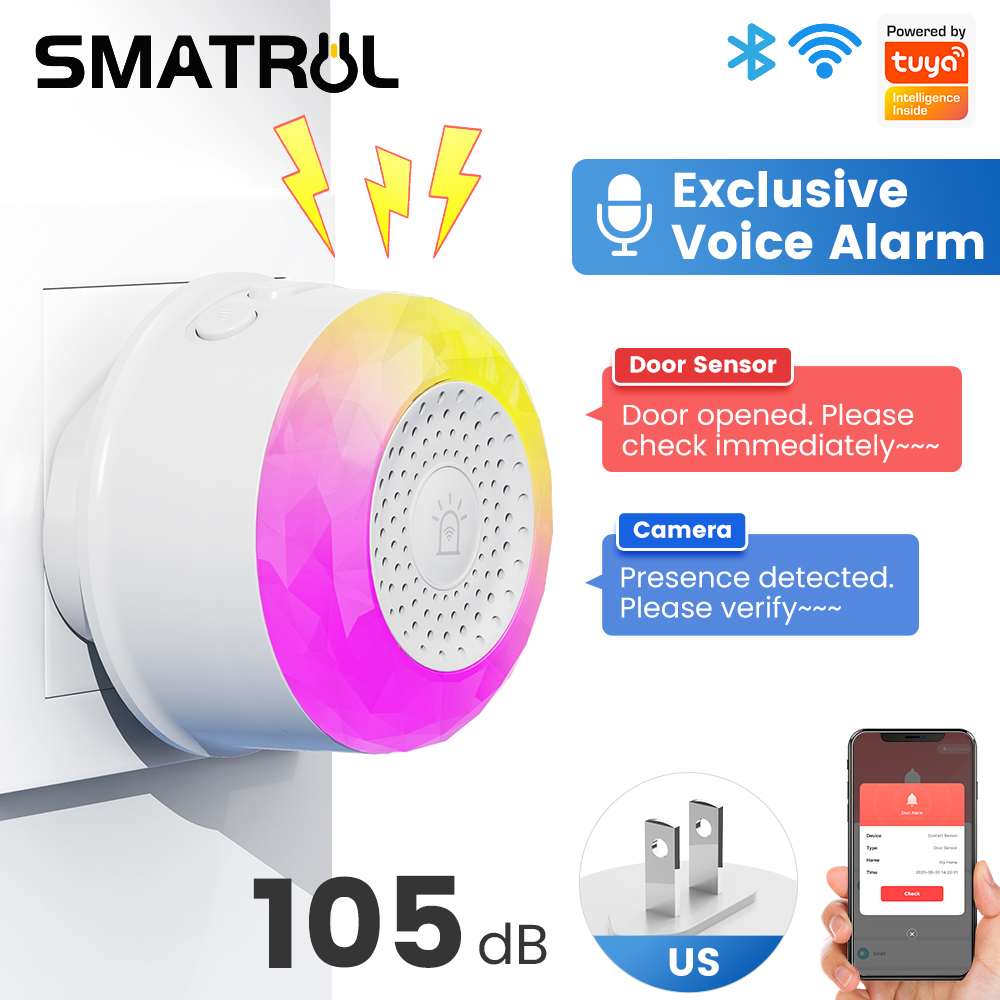 Smart Home Europe - SMATRUL Tuya WiFi Sound And Light