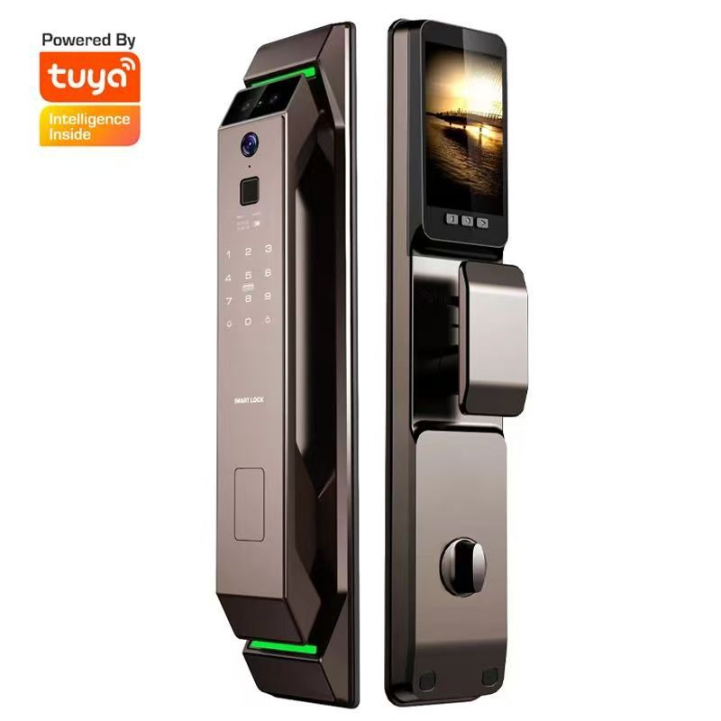 Smart Home Door Lock - 3D Facial Recognition Fingerprint Unlock Entrance
