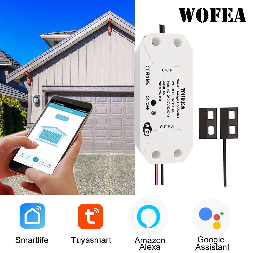 Smart Home Europe - Wofea Tuya Smart WIFI 2.4G Garage