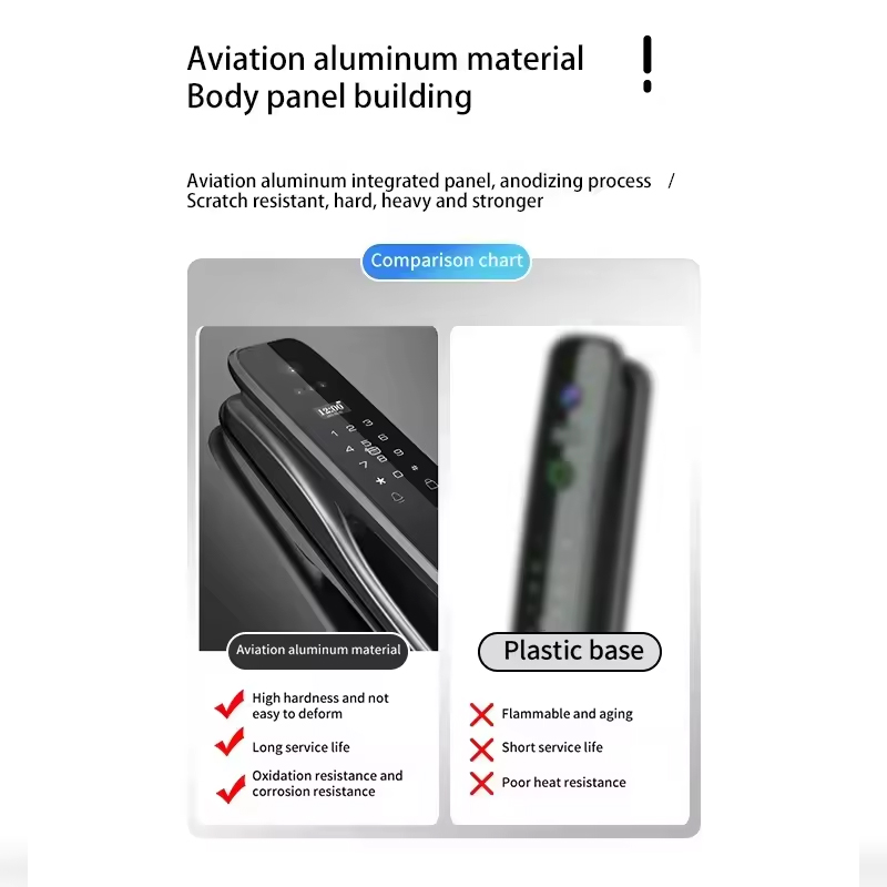 HX5 Smart Door Lock 3D Face Re - Smart Home Door Lock 评论和价格