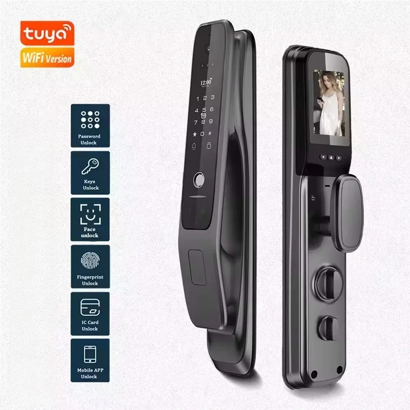 HX5 Smart Door Lock 3D Face Re - Smart Home Door Lock 评论和价格