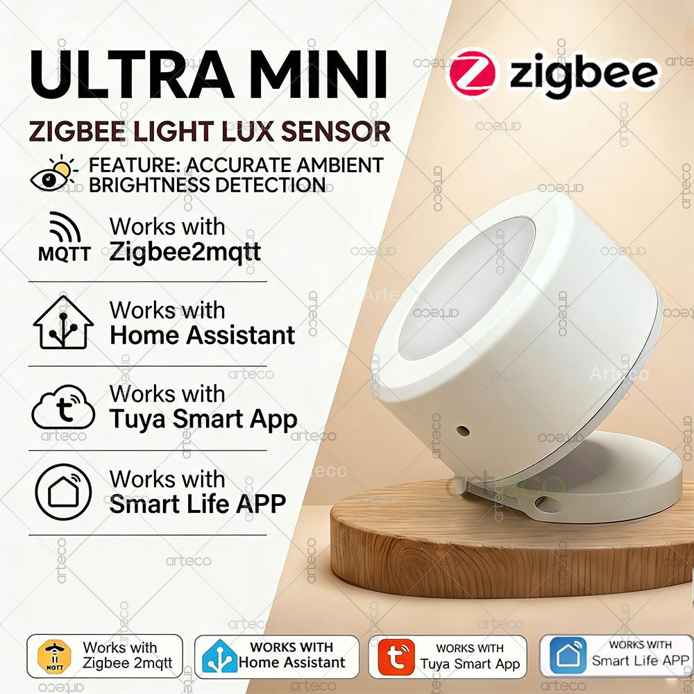 Ultra Mini Zigbee Light Sensor - Smart Home Monitor 评论和价格