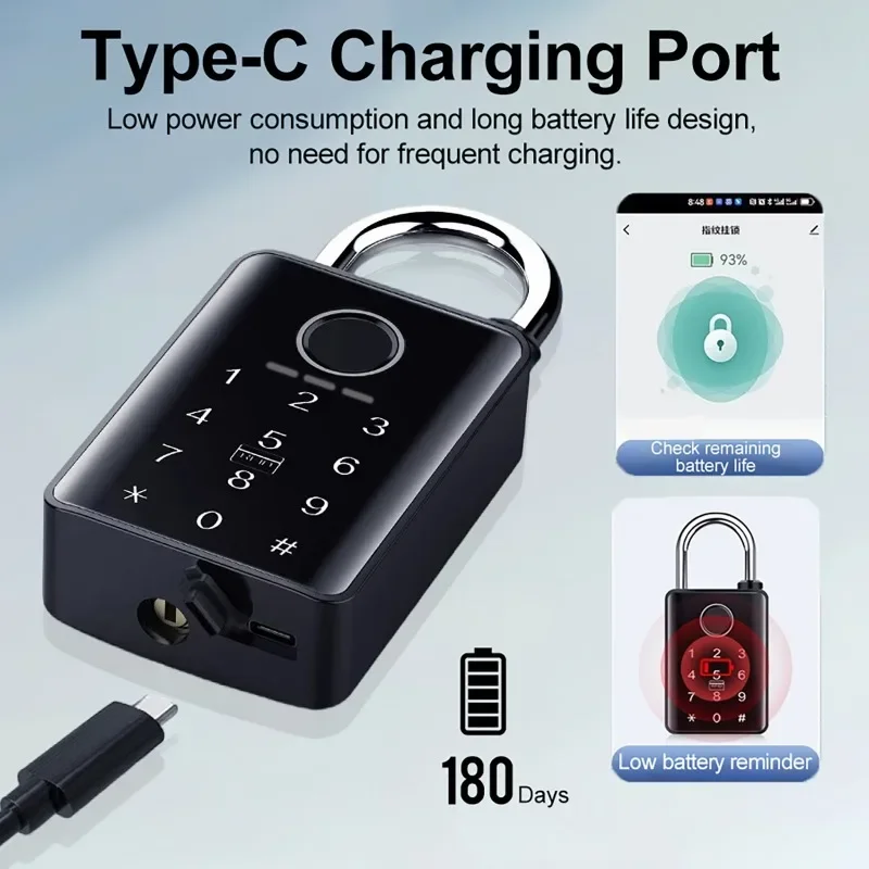 Tuya Smart Door Lock Fingerpri - Smart Home Door Lock 评论和价格