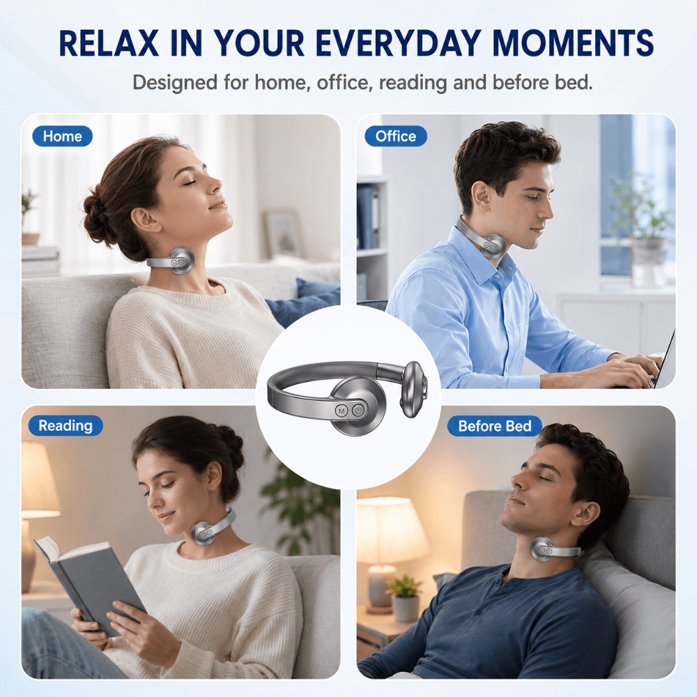 Smart Sleep Aid Neck Massager, - Smart Home Features 评论和价格