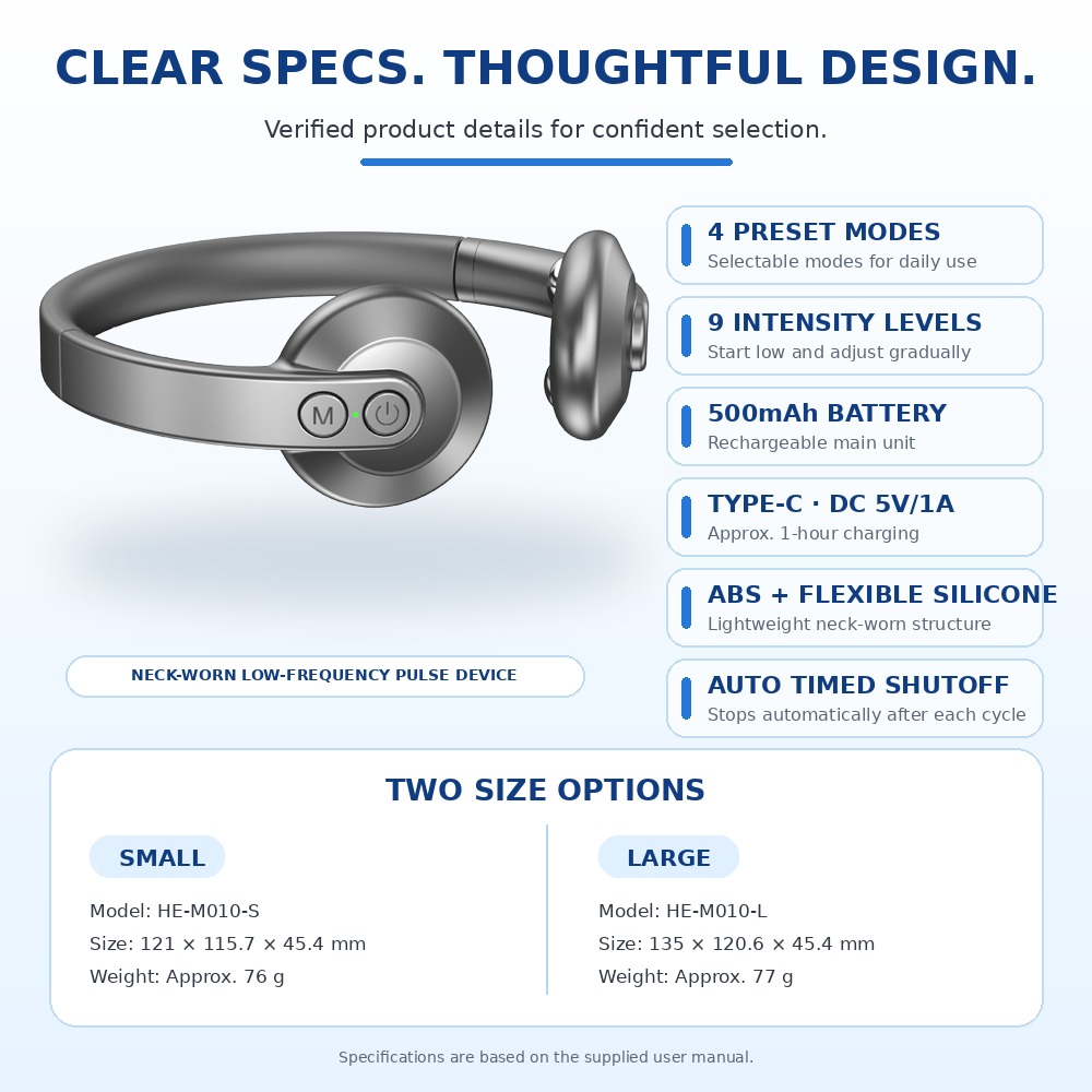 Smart Sleep Aid Neck Massager, - Smart Home Features 评论和价格