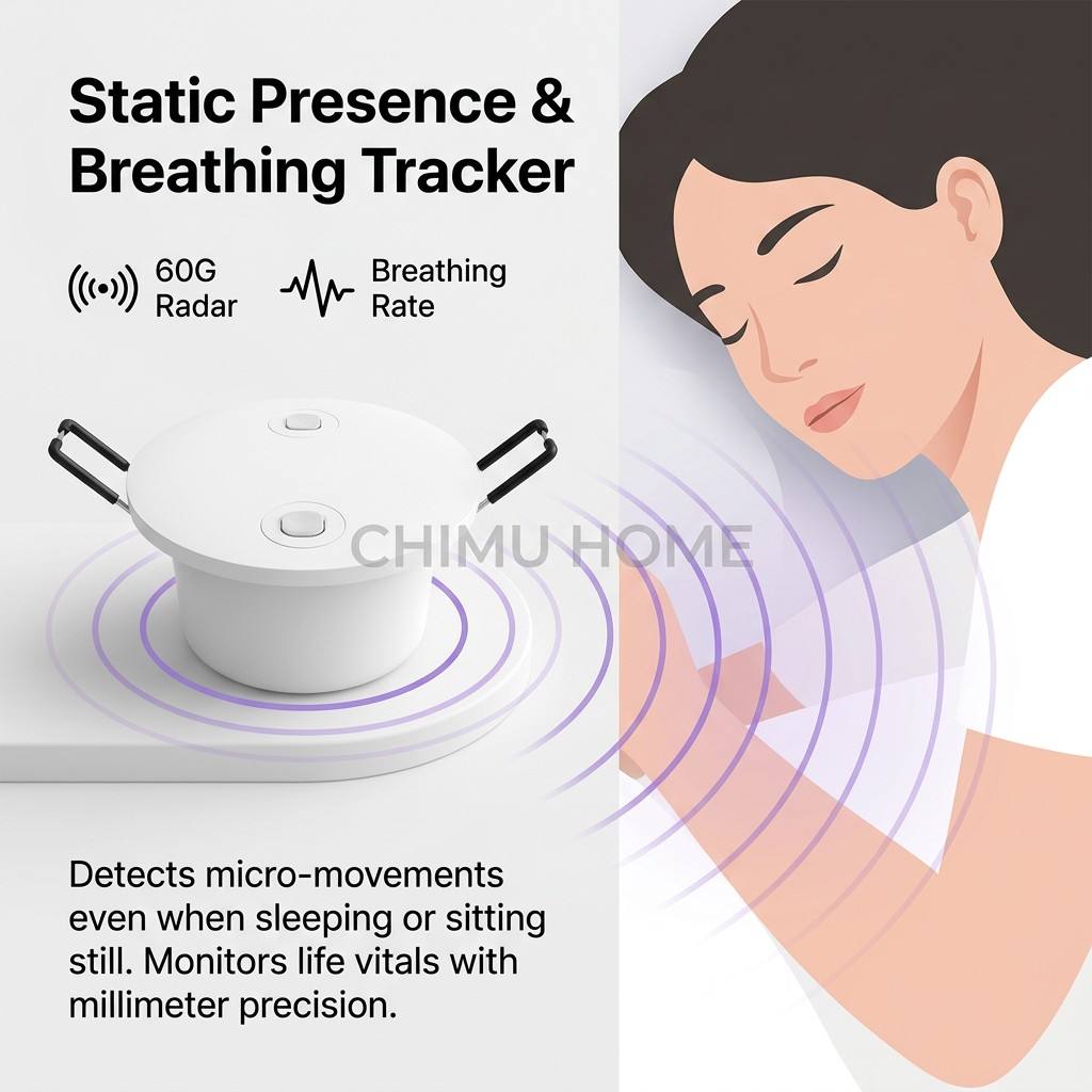 【CHIMU HOME】 CHIMU HOME mmWave - Smart Elderly Home 评论和价格