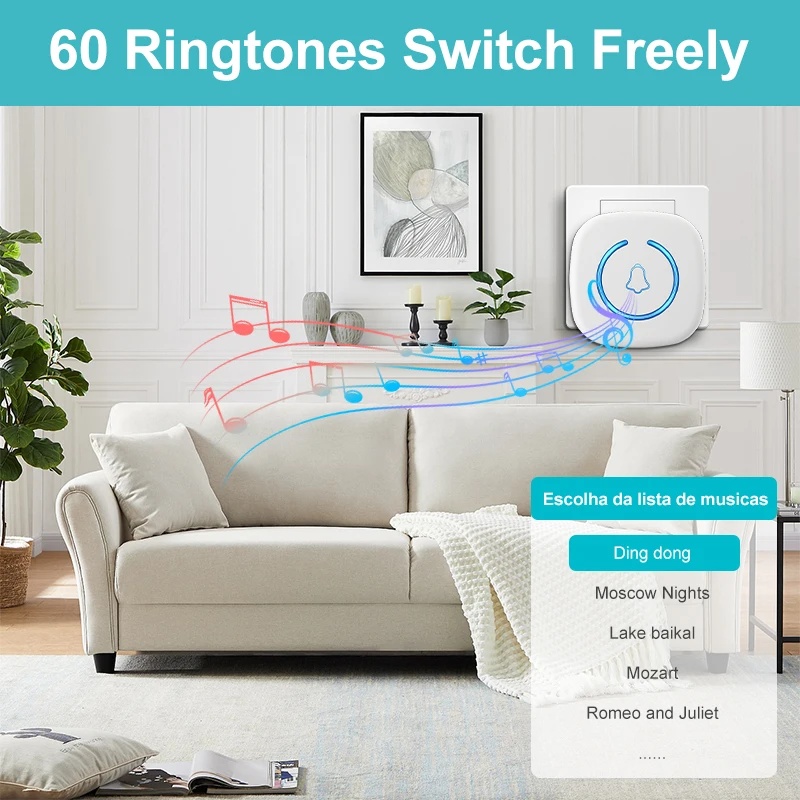Wireless Doorbell Intelligent  - Smart Home Europe 评论和价格
