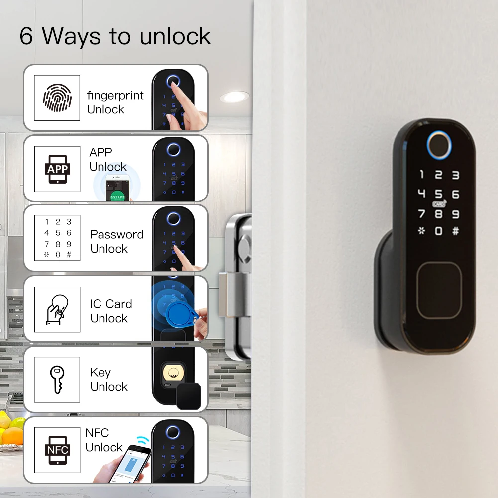 MOES WiFi Tuya Smart Lock Door - Smart Home Door Lock 评论和价格