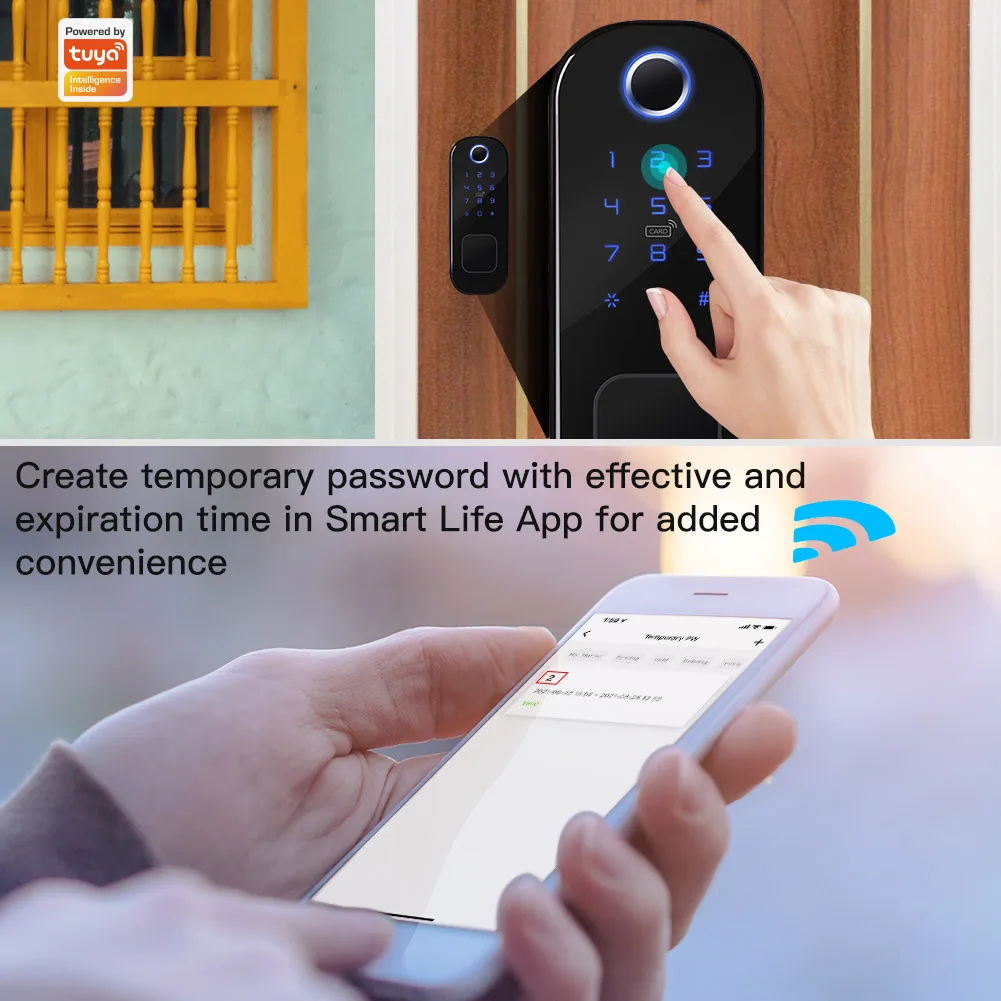 MOES WiFi Tuya Smart Lock Door - Smart Home Door Lock 评论和价格