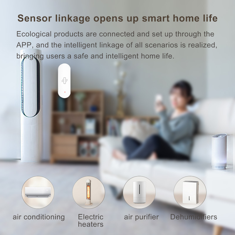 Tuya WiFi Vibration Sensor, Se - Smart Home Features 评论和价格