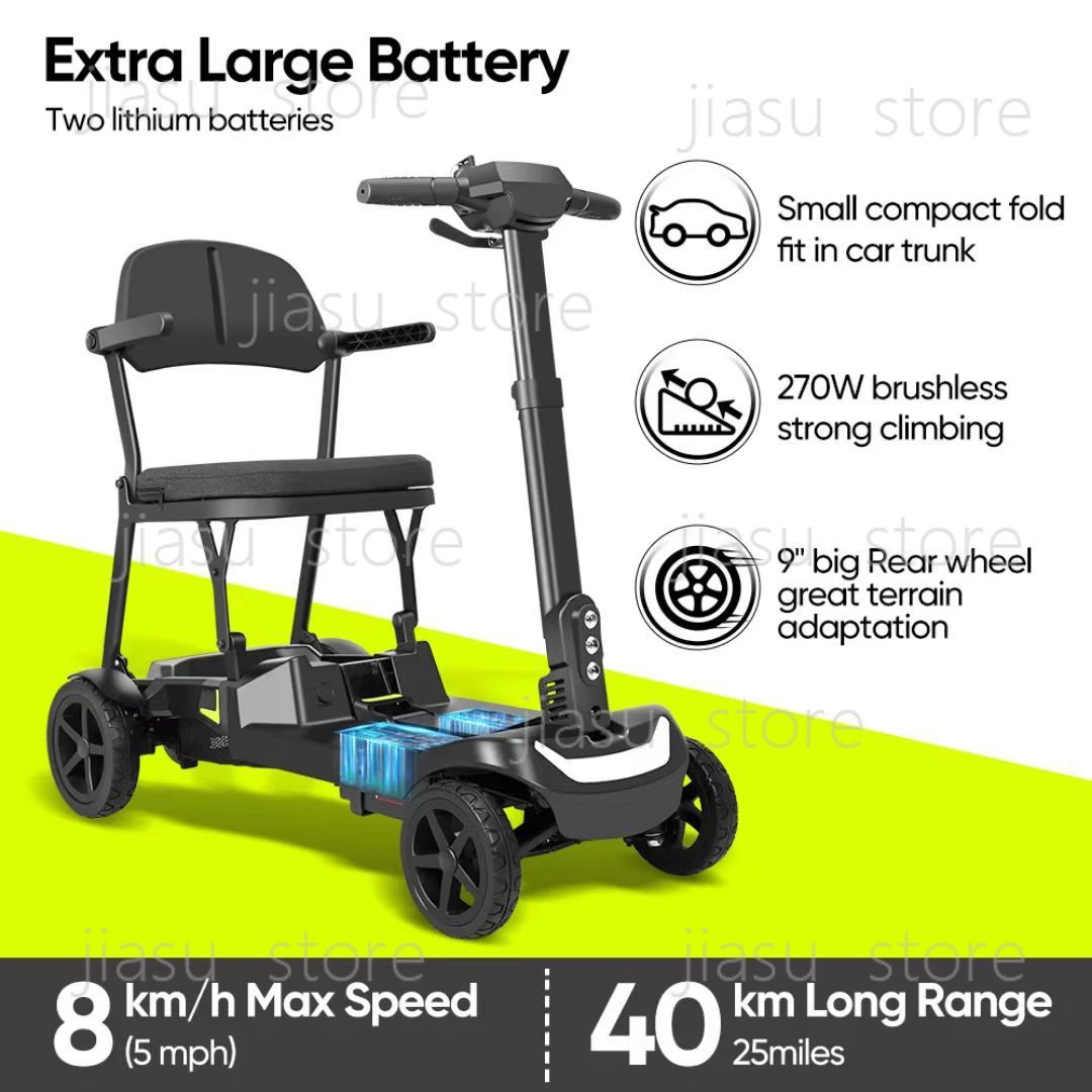 Foldable Smart Electric Mobili - Smart Elderly Home 评论和价格