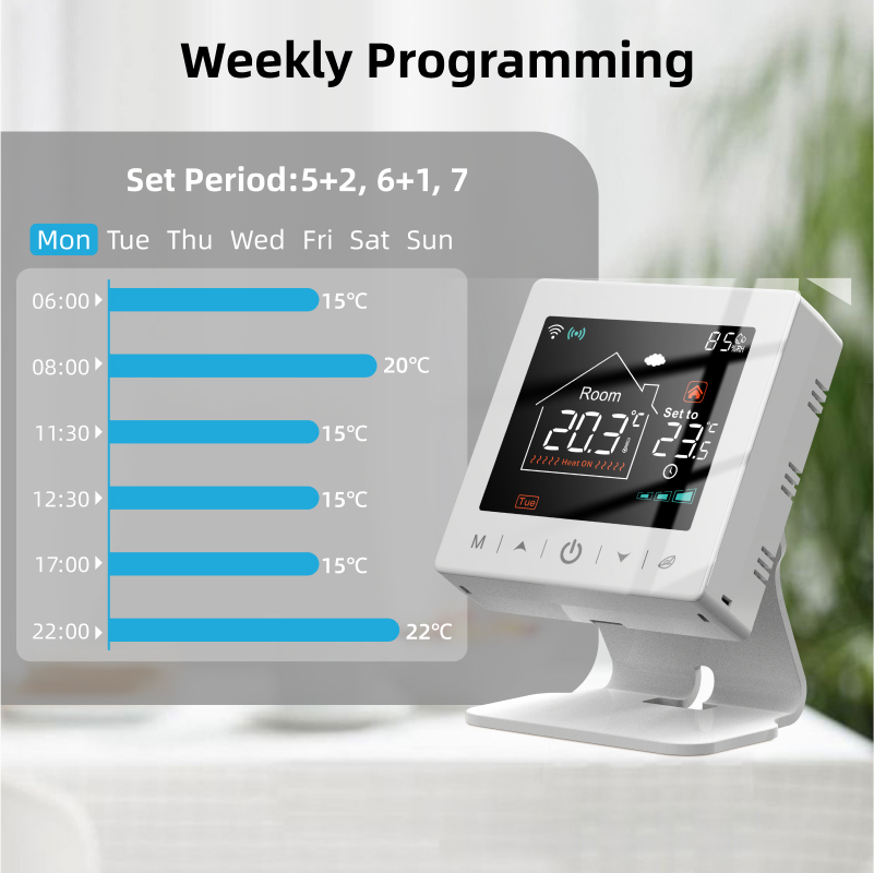 Smart home Wifi thermostat tuy - Smart Home Furniture 评论和价格