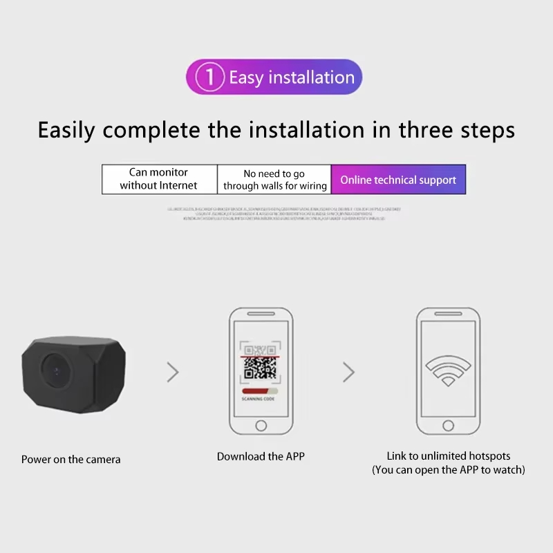 4K HD WiFi Security Camera for - Smart Home Monitor 评论和价格