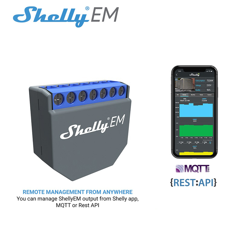 SHELLY EM Wifi Smart Life Cont - Smart Home Life 评论和价格