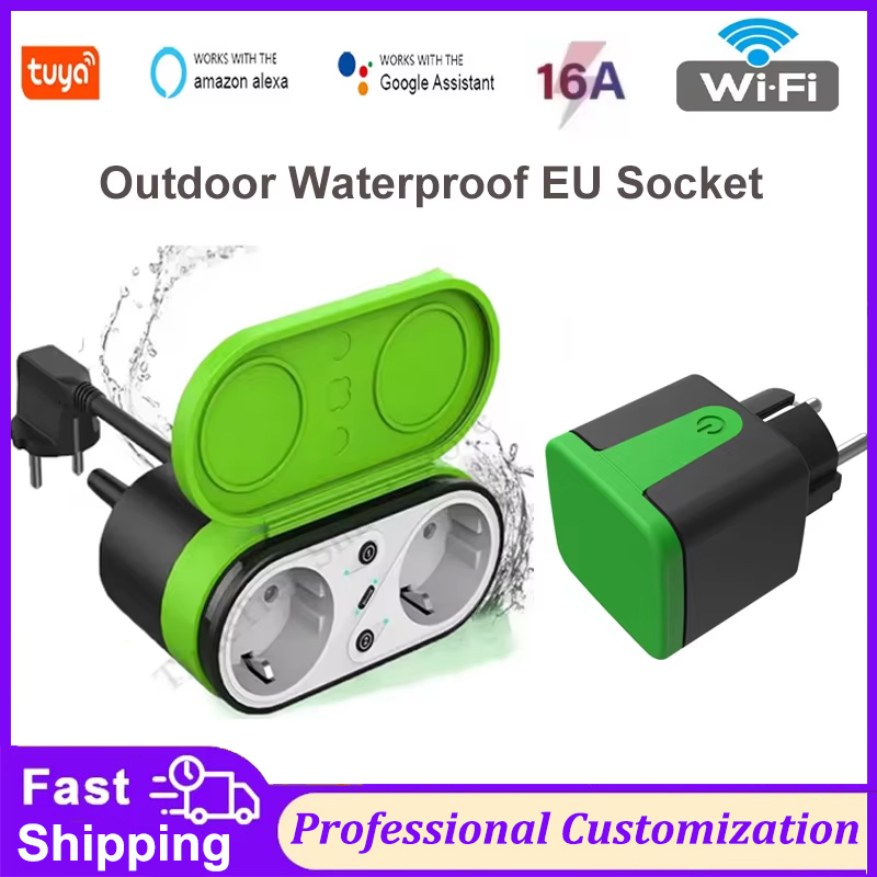 Tuya EU 16A Wifi Smart Outdoor - Smart Home Europe 评论和价格