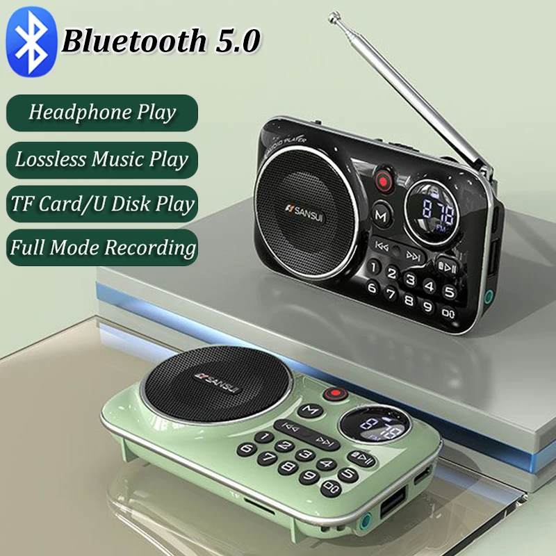 Portable Bluetooth 5 0 Radio S - Smart Elderly Home 评论和价格