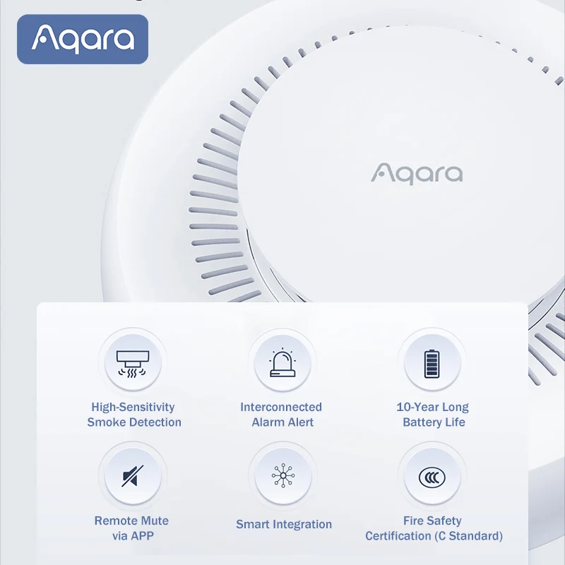 Aqara Matter Smoke Detector Se - Smart Home Hub Apple 评论和价格