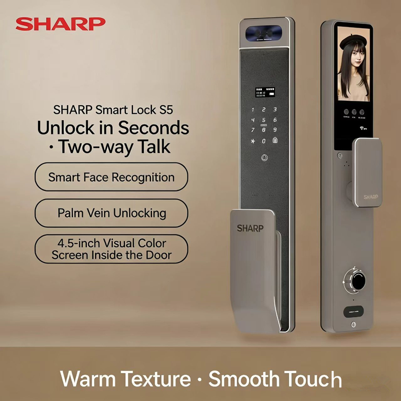 Sharp S5-FV Fully Automatic Sm - Smart Home Door Lock 评论和价格
