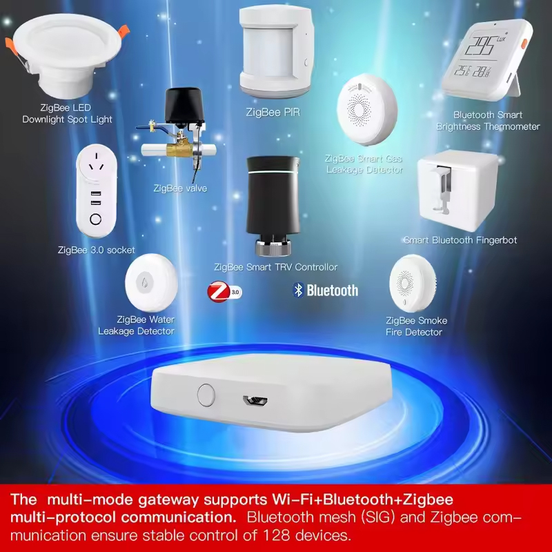 MOES Tuya ZigBee3.0 Smart Hub, - Smart Home Vimar 评论和价格
