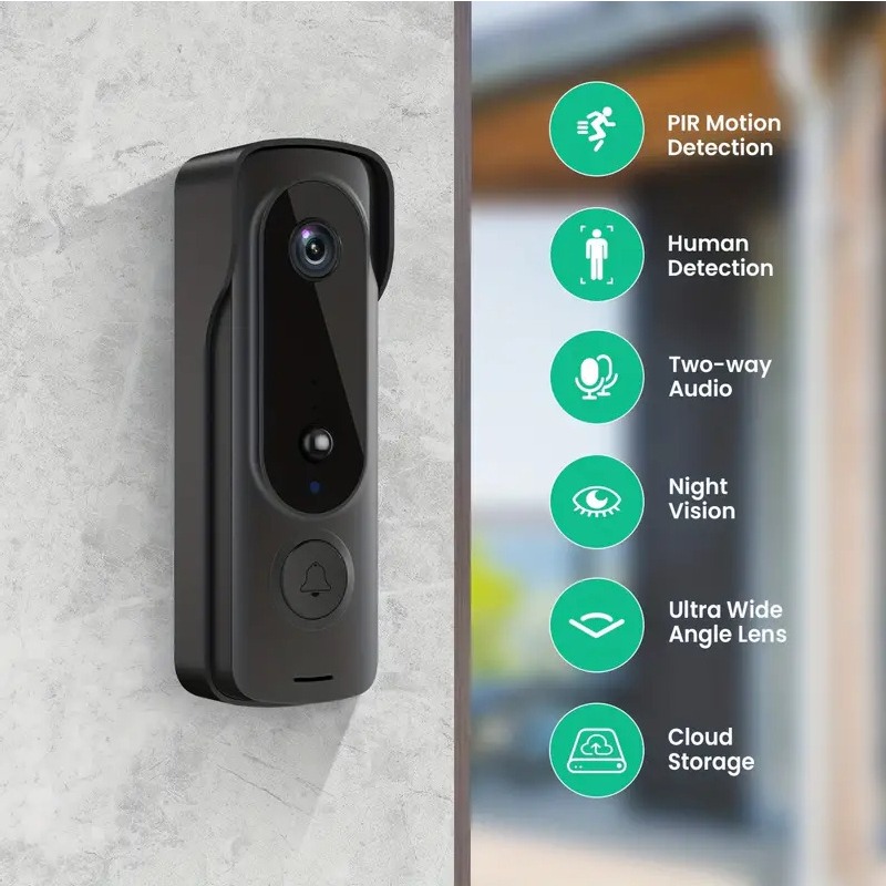 Outdoor Wireless Doorbell Sola - Smart Home Hub Apple 评论和价格