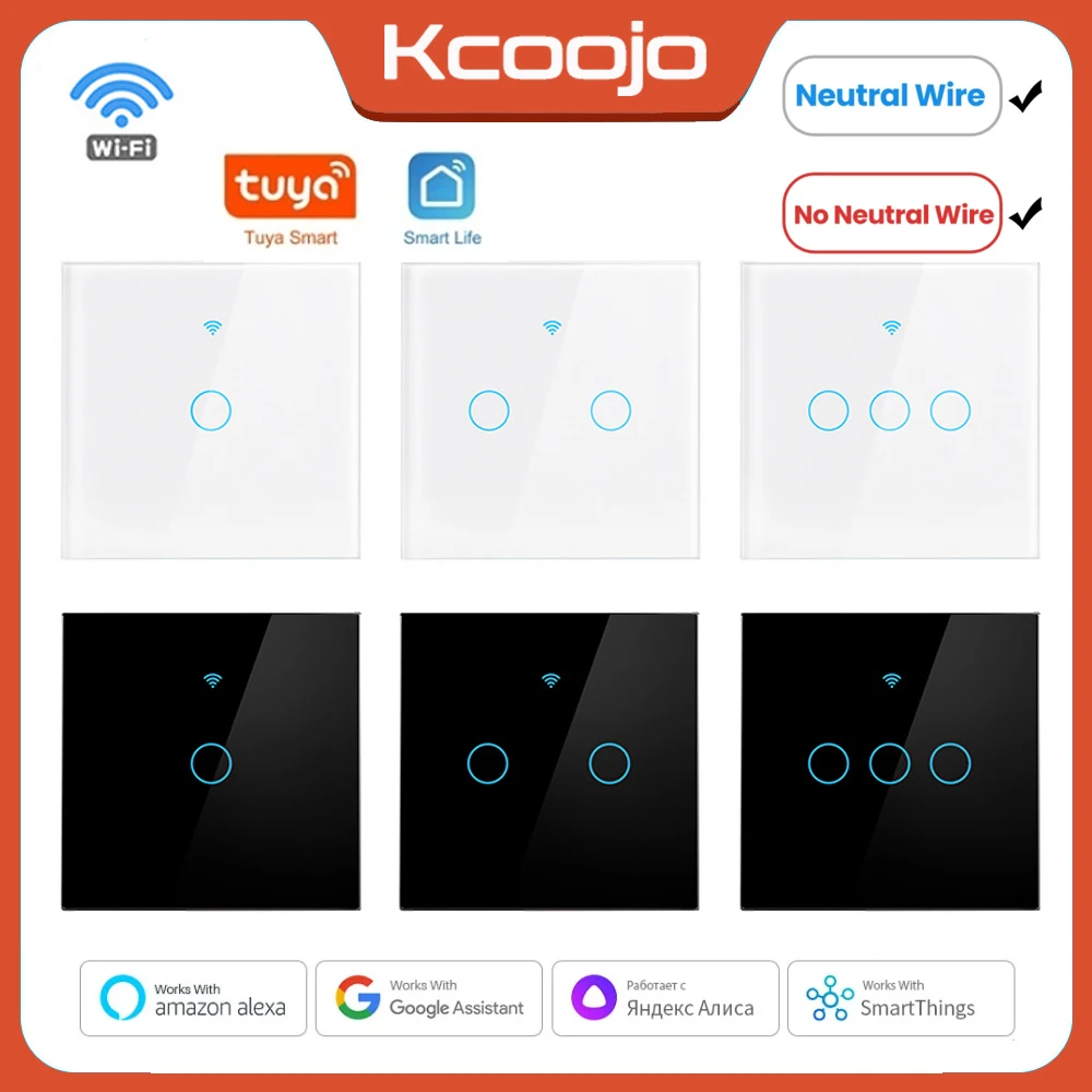 Tuya Wifi EU Smart Switches 1/ - Smart Home Europe 评论和价格