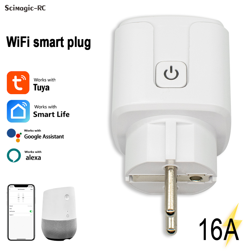 Tuya Smart Plug WiFi Socket 16 - Smart Home Monitor 评论和价格
