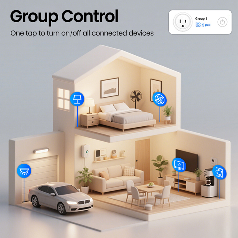 Zigbee Smart Plug 16A 20A EU P - Smart Home Vimar 评论和价格