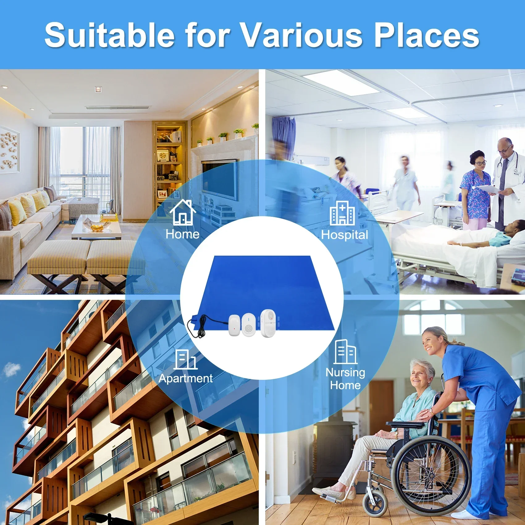 New Daytech Smart Wireless Bed - Smart Elderly Home 评论和价格