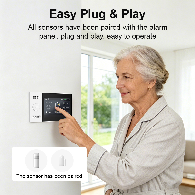 PGST 2G GSM WiFi Alarm System  - Smart Home Vimar 评论和价格