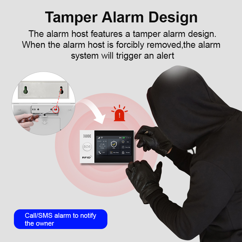 PGST 2G GSM WiFi Alarm System  - Smart Home Vimar 评论和价格