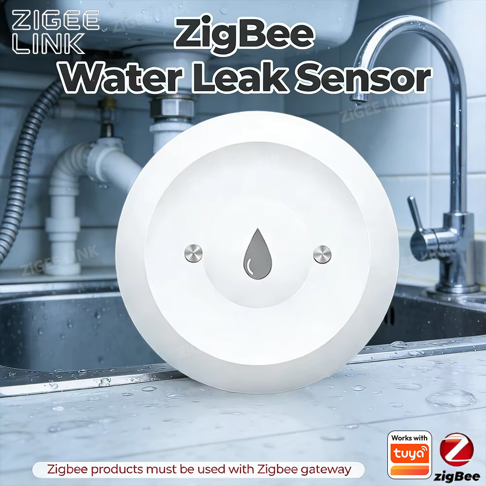 Zigbee Water Leak Sensor for T - Smart Home Features 评论和价格