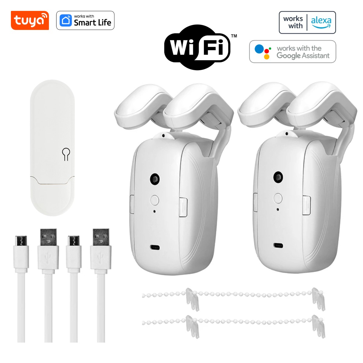 1/2PCS Tuya Smart WiFi Curtain - Smart Home Vimar 评论和价格