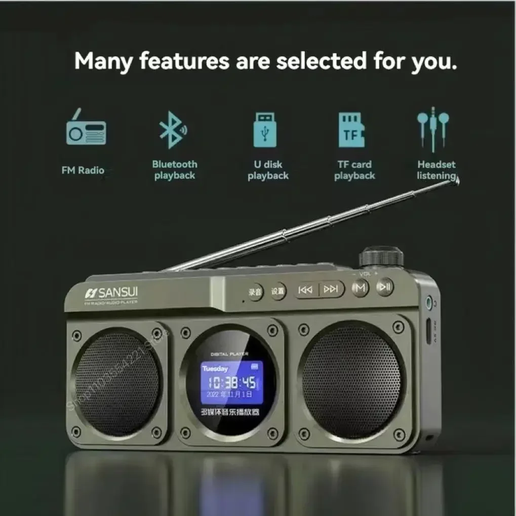 SANSUI F28 Dual Speaker Wirele - Smart Elderly Home 评论和价格