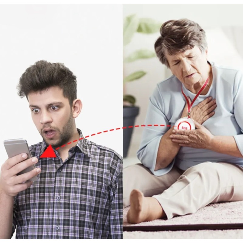 A99E-Tuya Wifi Smart Home SOS  - Smart Elderly Home 评论和价格