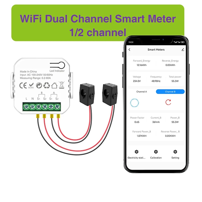 Tuya Wifi Smart Power Meter wi - Smart Home In Us 评论和价格