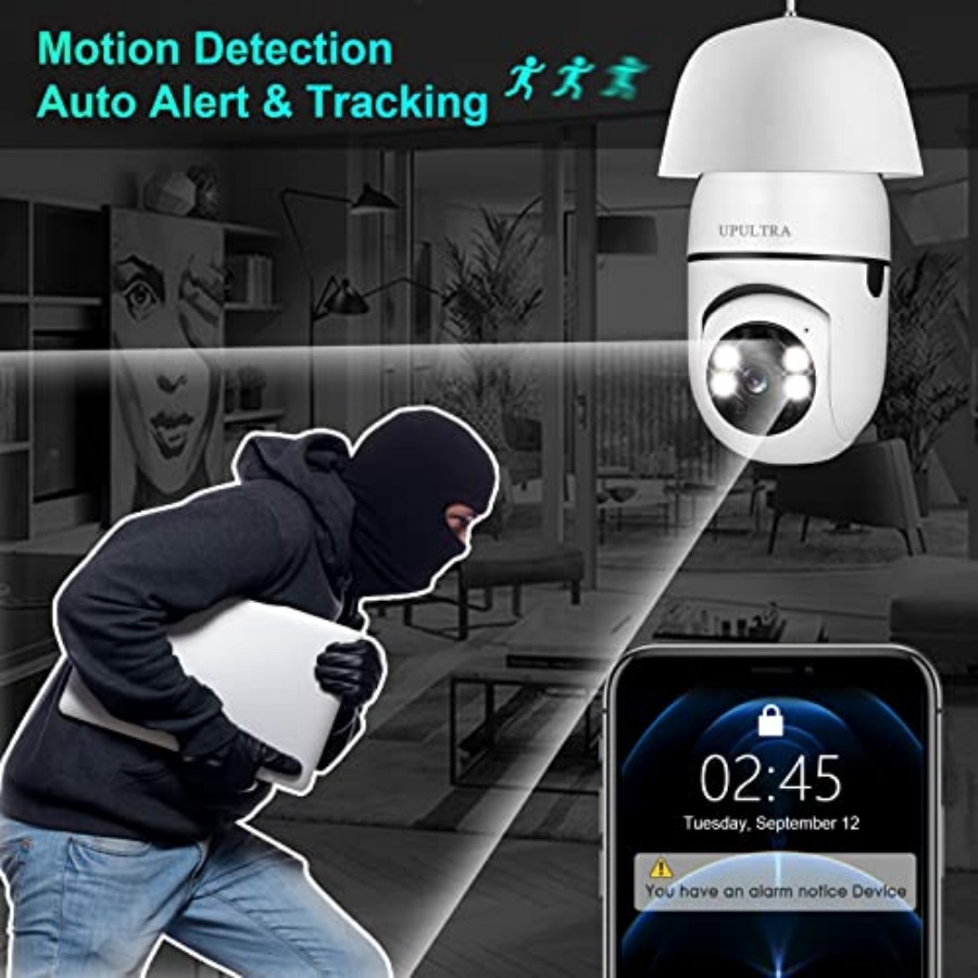 Light Bulb 1080P Security Wire - Smart Home Wifi 评论和价格