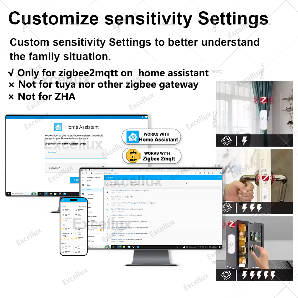 Zigbee Smart Vibration Sensor  - Smart Home Monitor 评论和价格