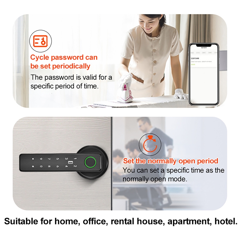 WiFi Remote Control Tuya Smart - Smart Home Door Lock 评论和价格