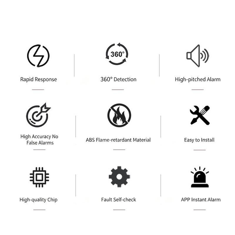 WiFi Smart Carbon Monoxide Det - Smart Home Monitor 评论和价格