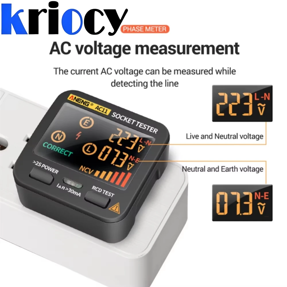 ANENG AC11 Digital Smart Socke - Smart Home Europe 评论和价格