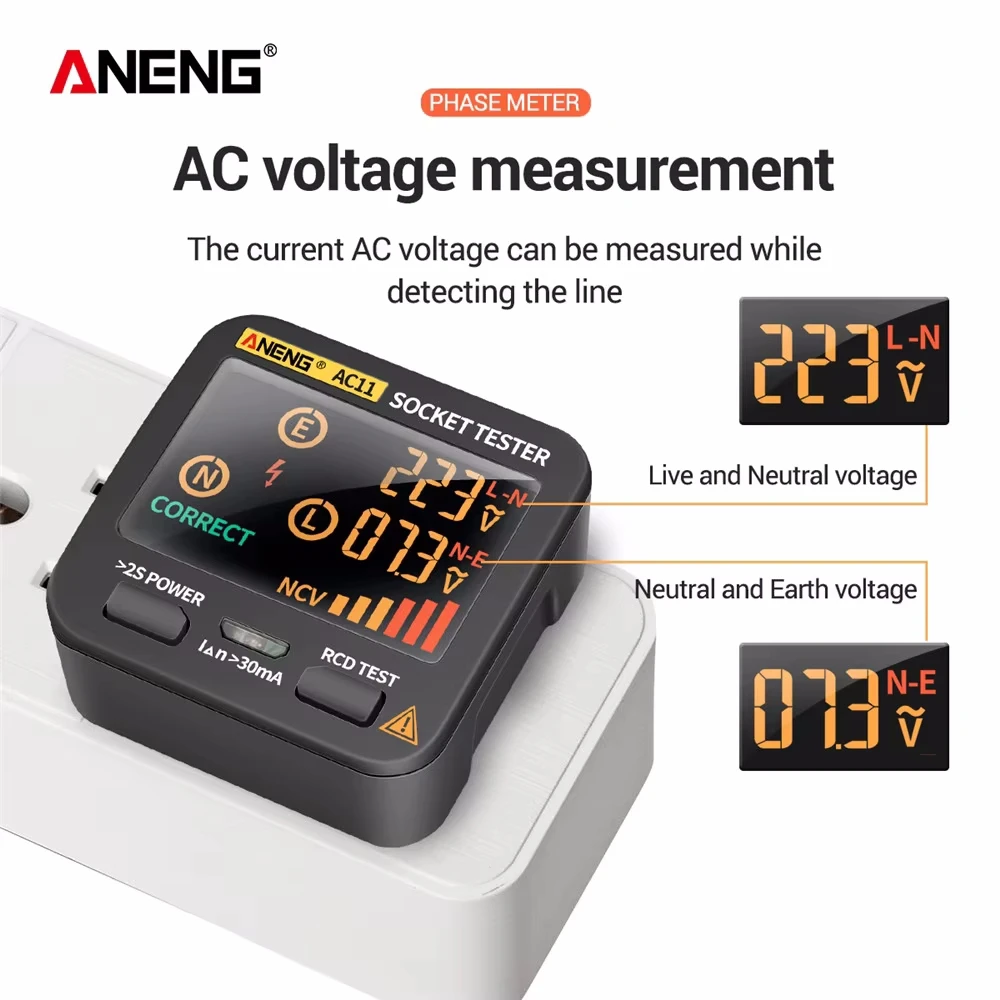 ANENG AC11 Digital Smart Socke - Smart Home Europe 评论和价格