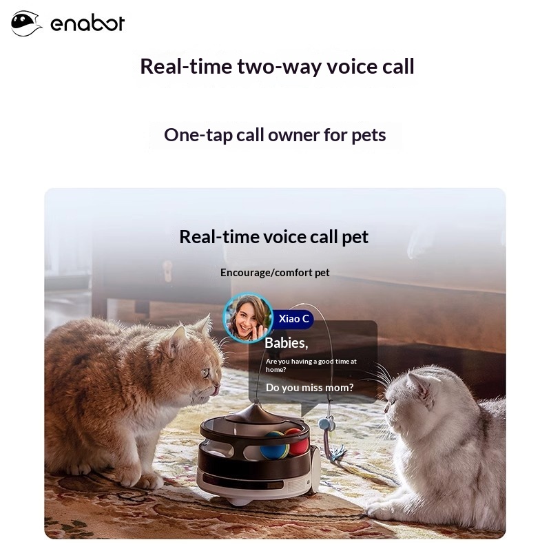 Enabot ROLA PetPal Smart Robot - Smart Home Monitor 评论和价格