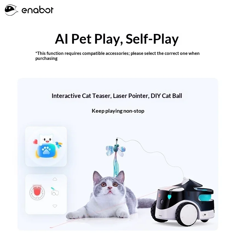 Enabot ROLA PetPal Smart Robot - Smart Home Monitor 评论和价格